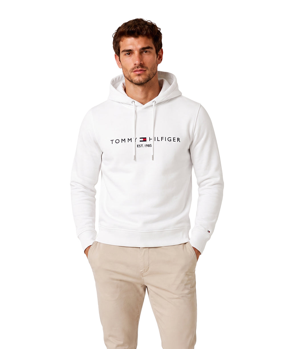 Moletom Branco Masculino 1985 Bordado - Tommy Hilfiger