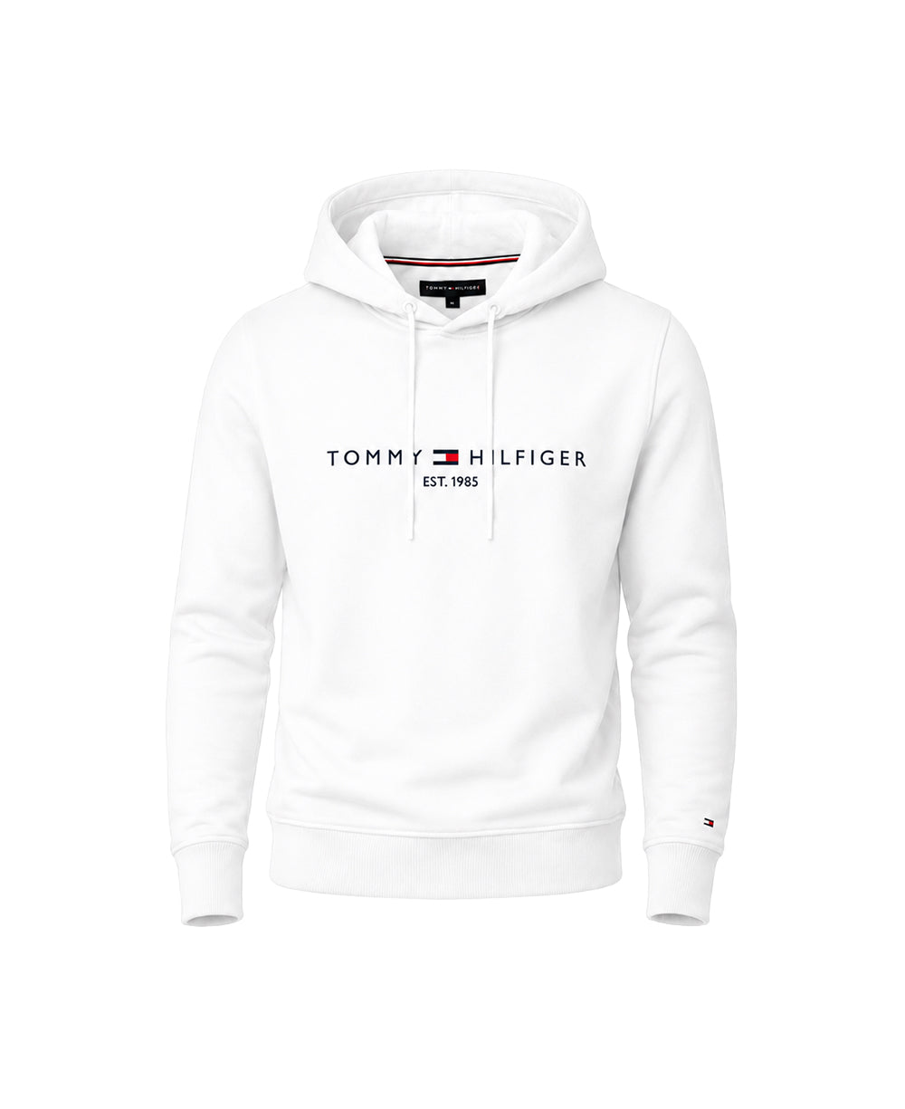 Moletom Branco Masculino 1985 Bordado - Tommy Hilfiger