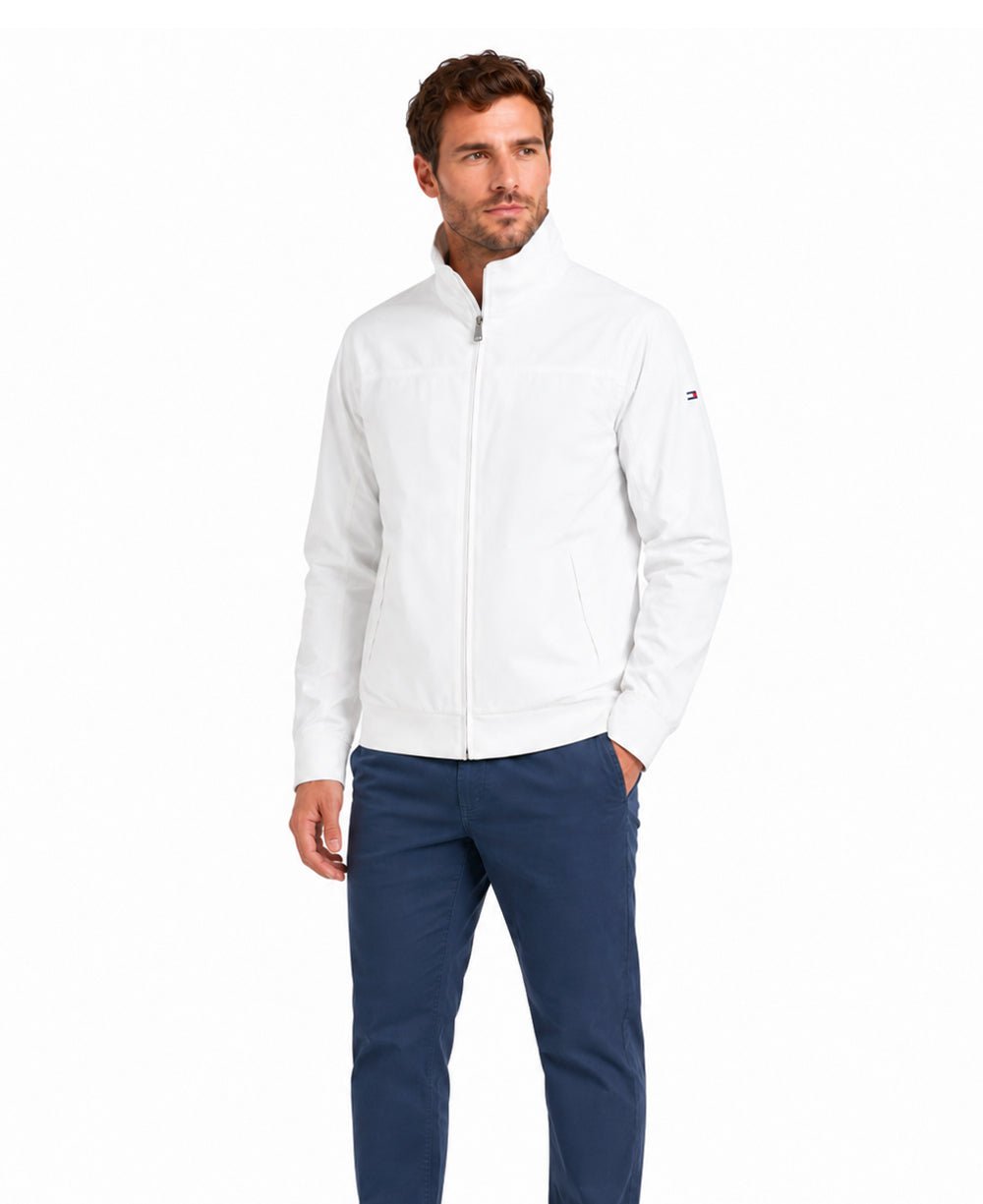 Jaqueta Branca Masculina Com Touca - Tommy Hilfiger
