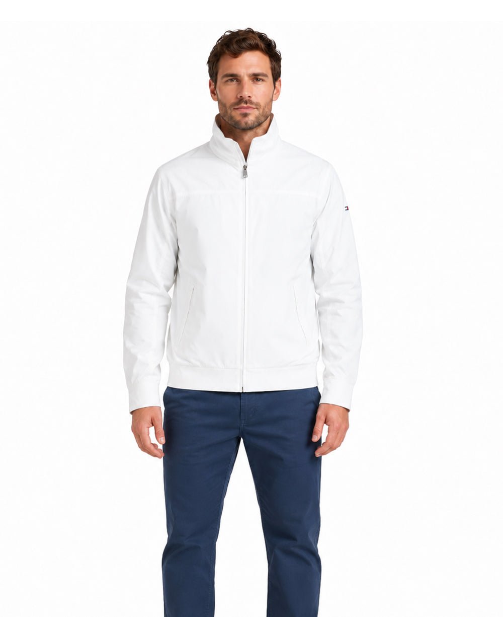 Jaqueta Branca Masculina Com Touca - Tommy Hilfiger