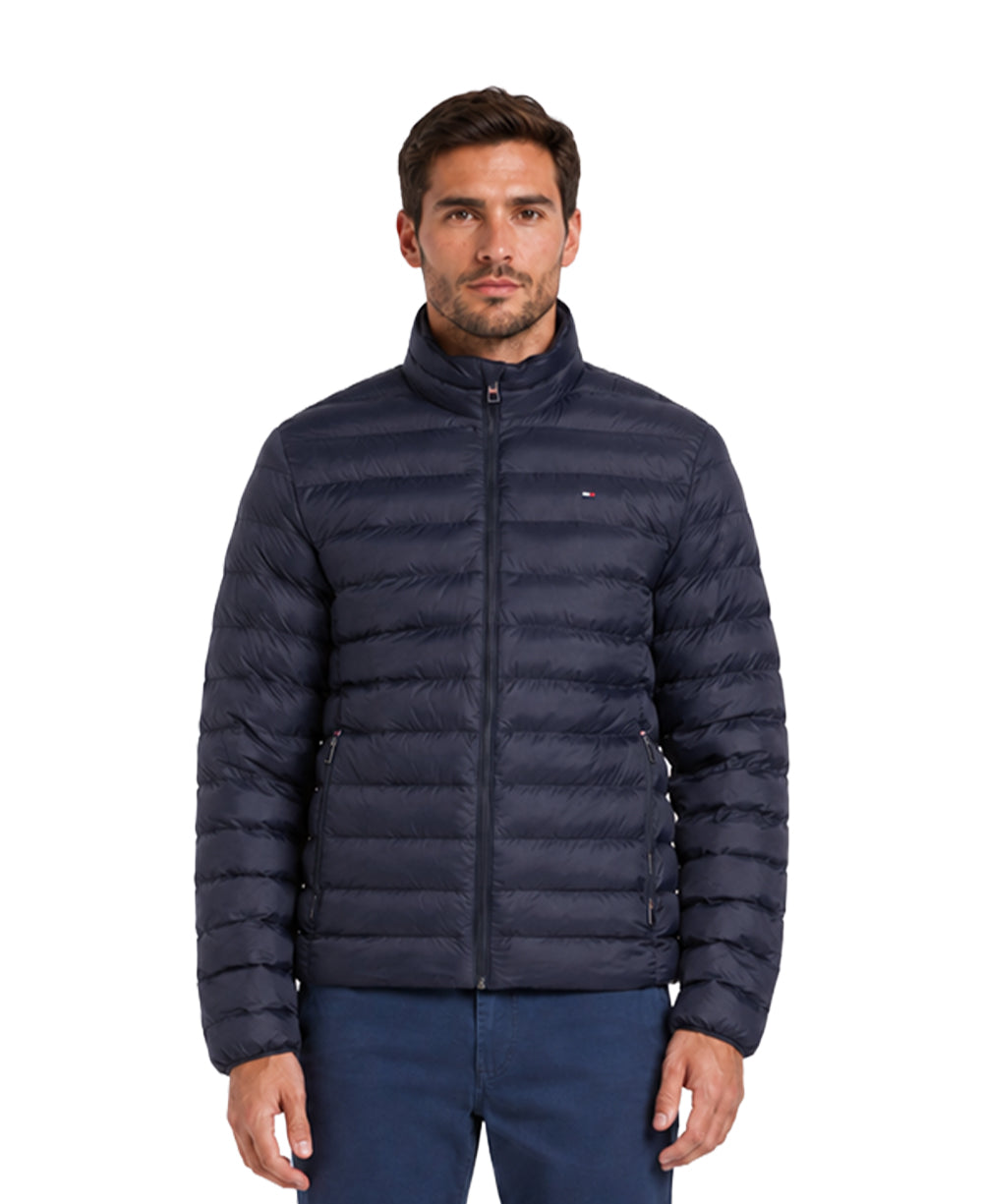 Jaqueta Puffer Masculina Azul Marinho - Tommy Hilfiger
