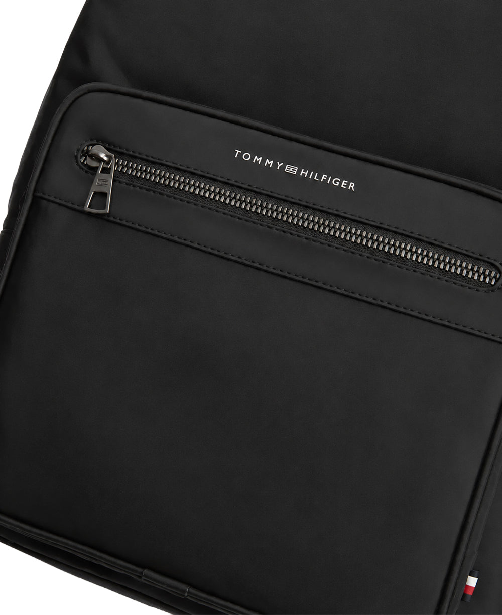 Mochila Masculina Black Smooth Black - Tommy Hilfiger
