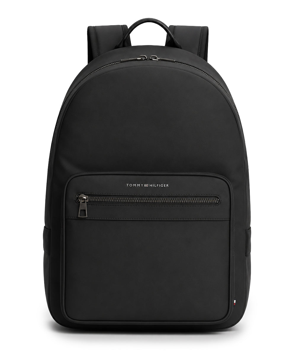 Mochila Masculina Black Smooth Black - Tommy Hilfiger