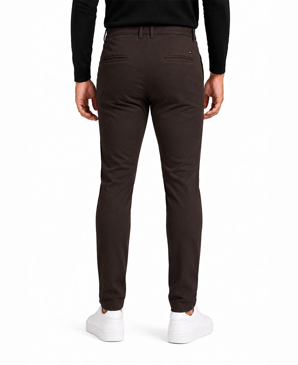 Calça Alfaiataria Marrom Masculina Slim - Tommy Hilfiger
