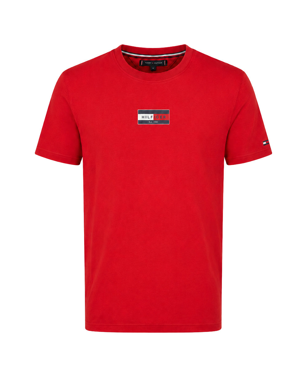 Camiseta Vermelha Masculina Est.1985 - Tommy Hilfiger
