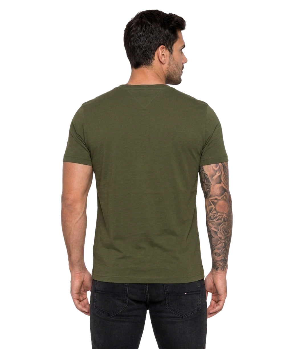 Camiseta Verde Musgo Masculina Authentic Originals 1985 - Tommy Hilfiger