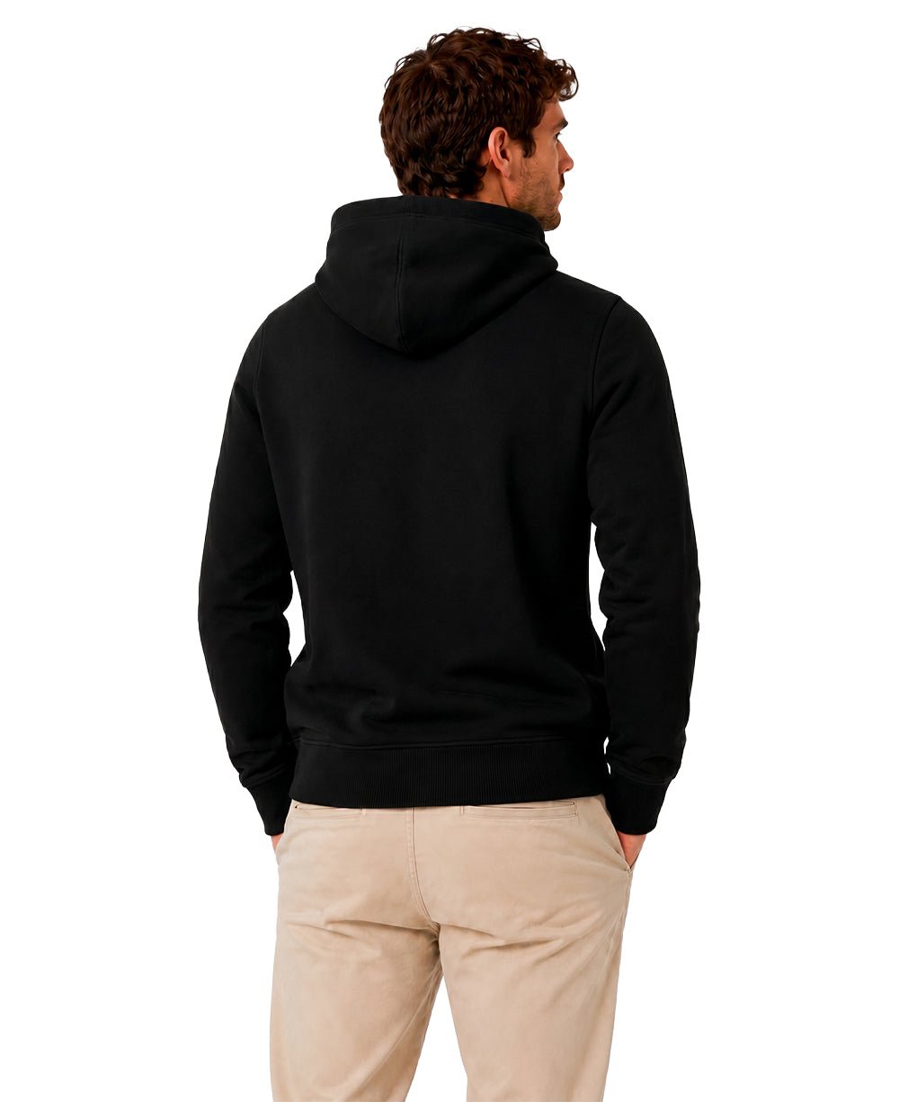 Moletom Preto Masculino 1985 Bordado - Tommy Hilfiger