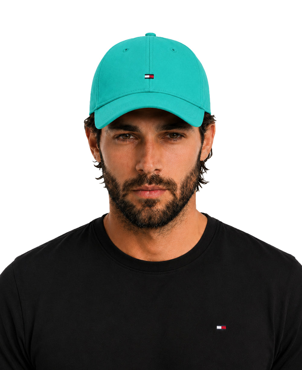 Boné Masculino Verde Água Clássico - Tommy Hilfiger