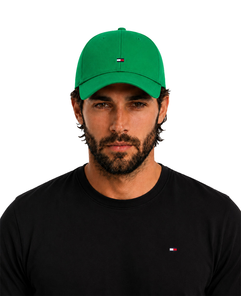 Boné Masculino  Verde Bandeira Clássico - Tommy Hilfiger