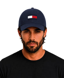 Boné Azul Marinho Big Flag - Tommy Hilfiger