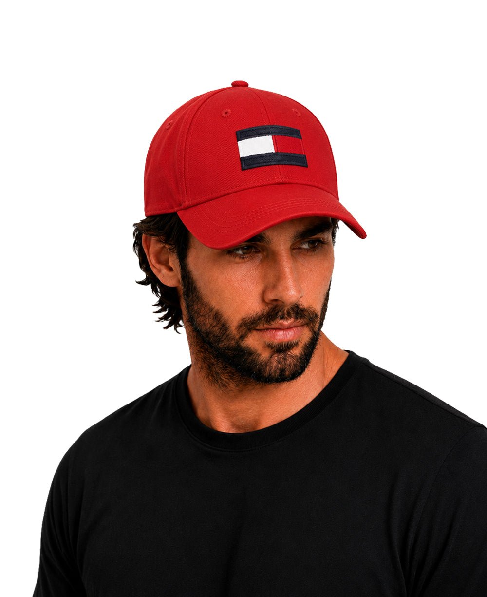 Boné Vermelho Big Flag - Tommy Hilfiger