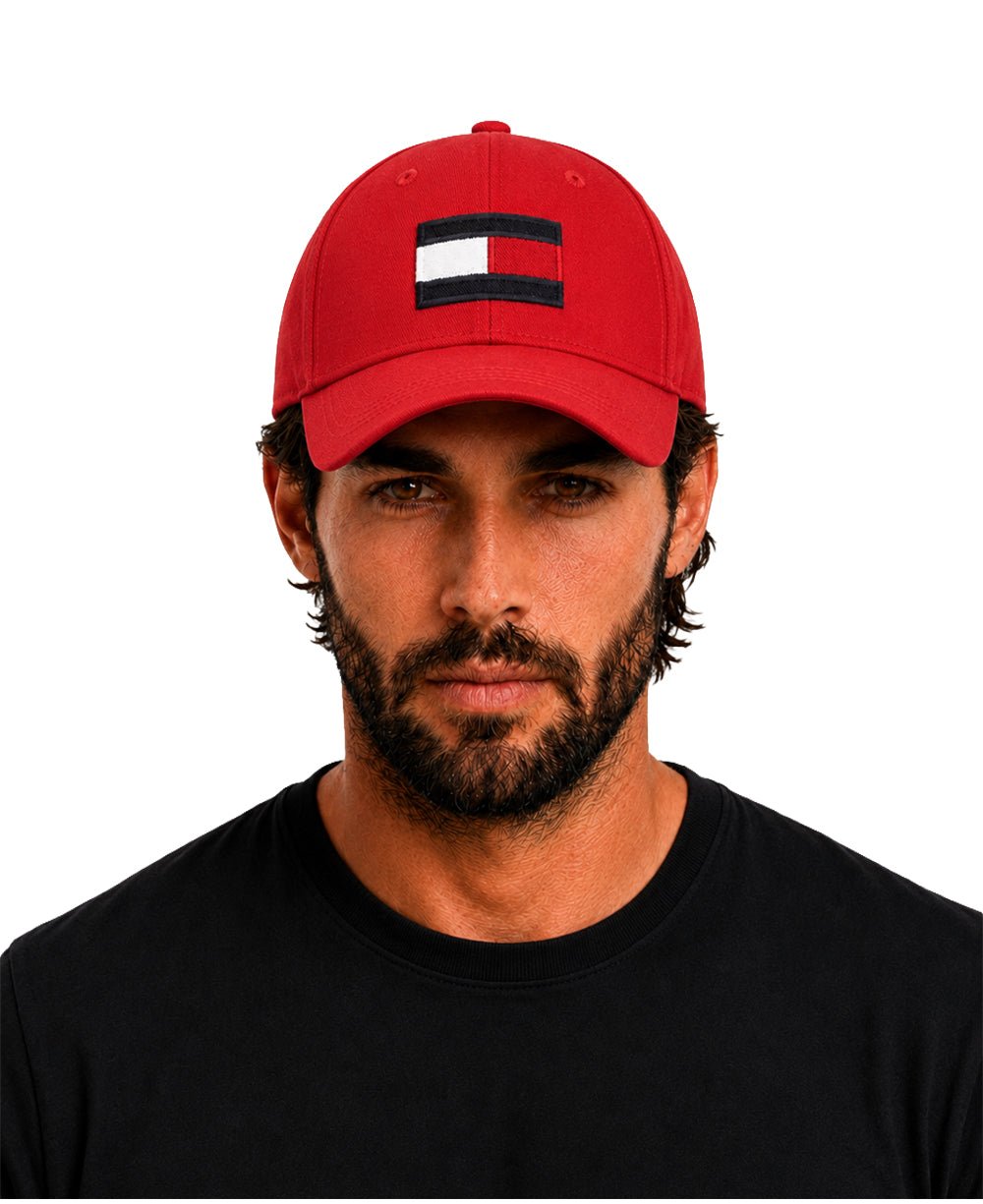 Boné Vermelho Big Flag - Tommy Hilfiger