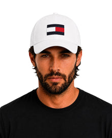 Boné Branco Big Flag - Tommy Hilfiger