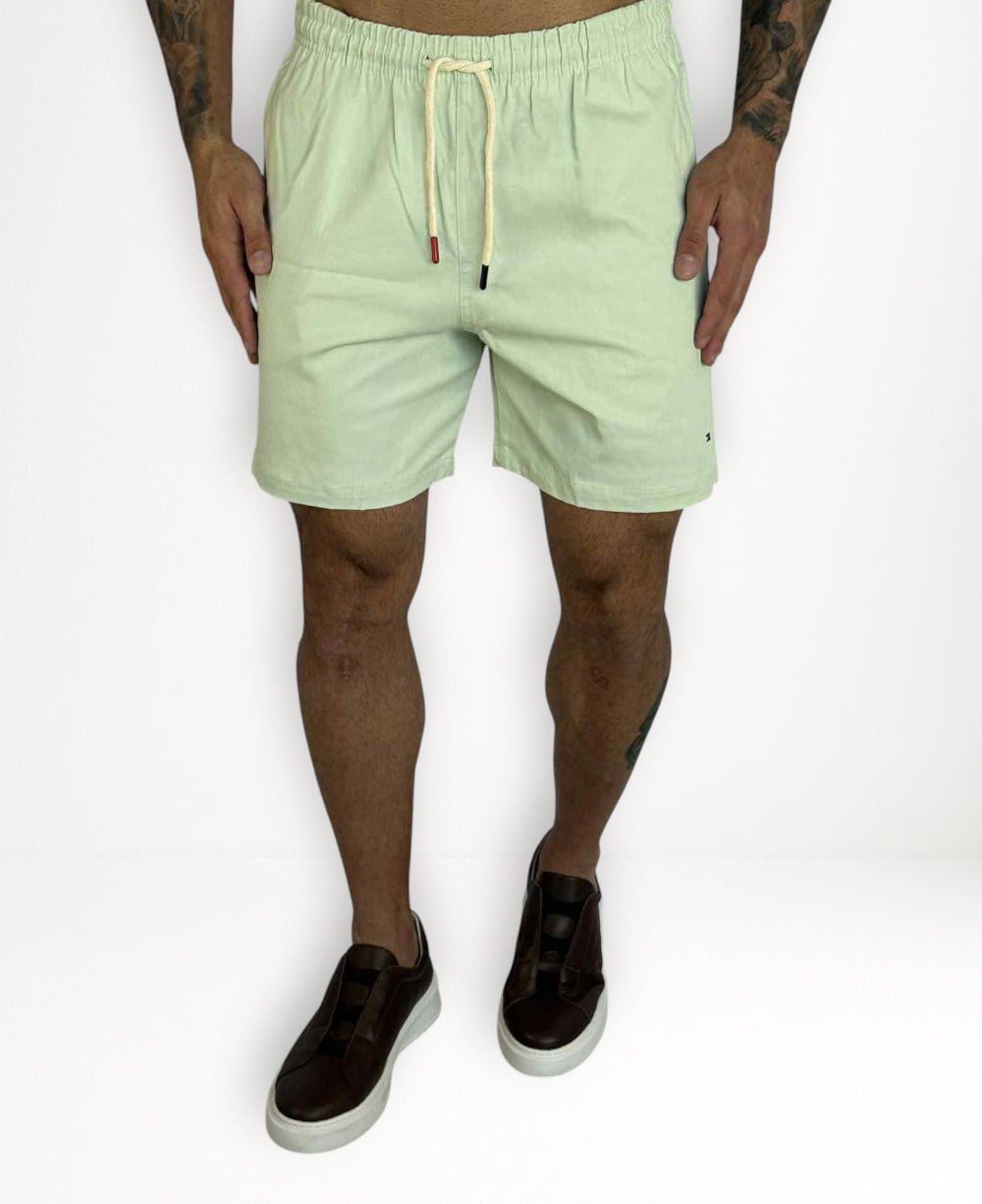 Shorts Verde Menta Possible Masculino - Tommy Hilfiger