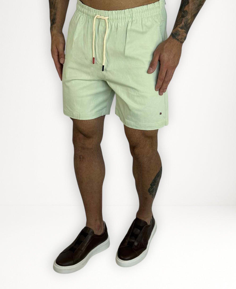 Shorts Verde Menta Possible Masculino - Tommy Hilfiger