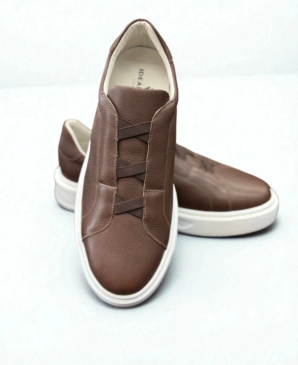 Sapatenis Café Masculino Sleeven Brown- Ideal Vest