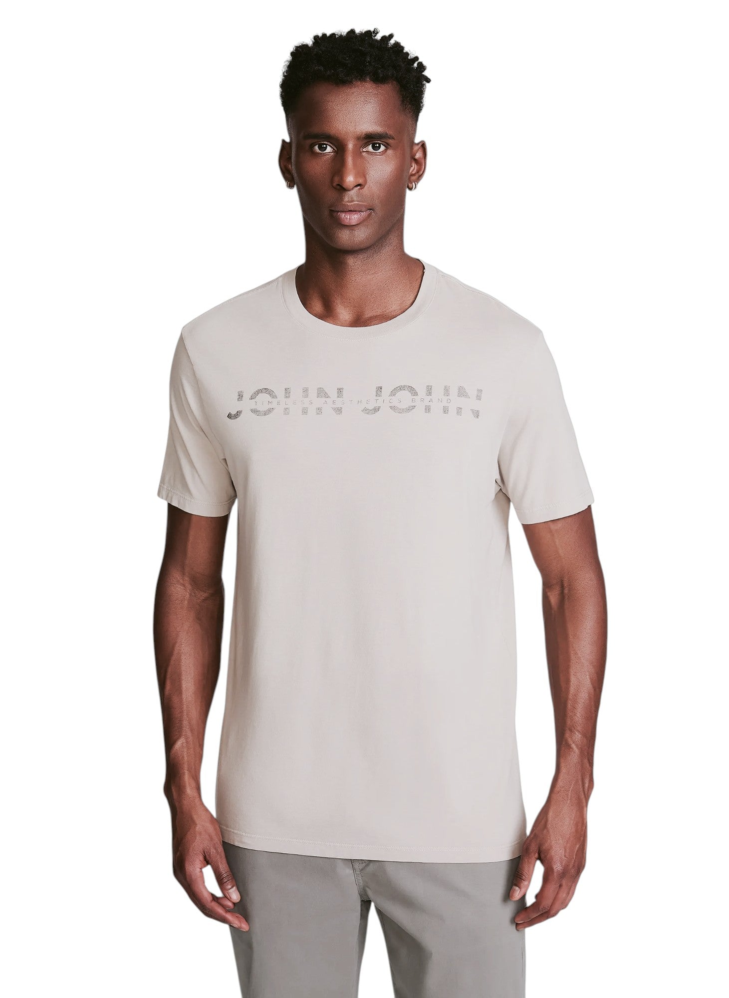 Camiseta Regular Fit Timeless Cinza - John John