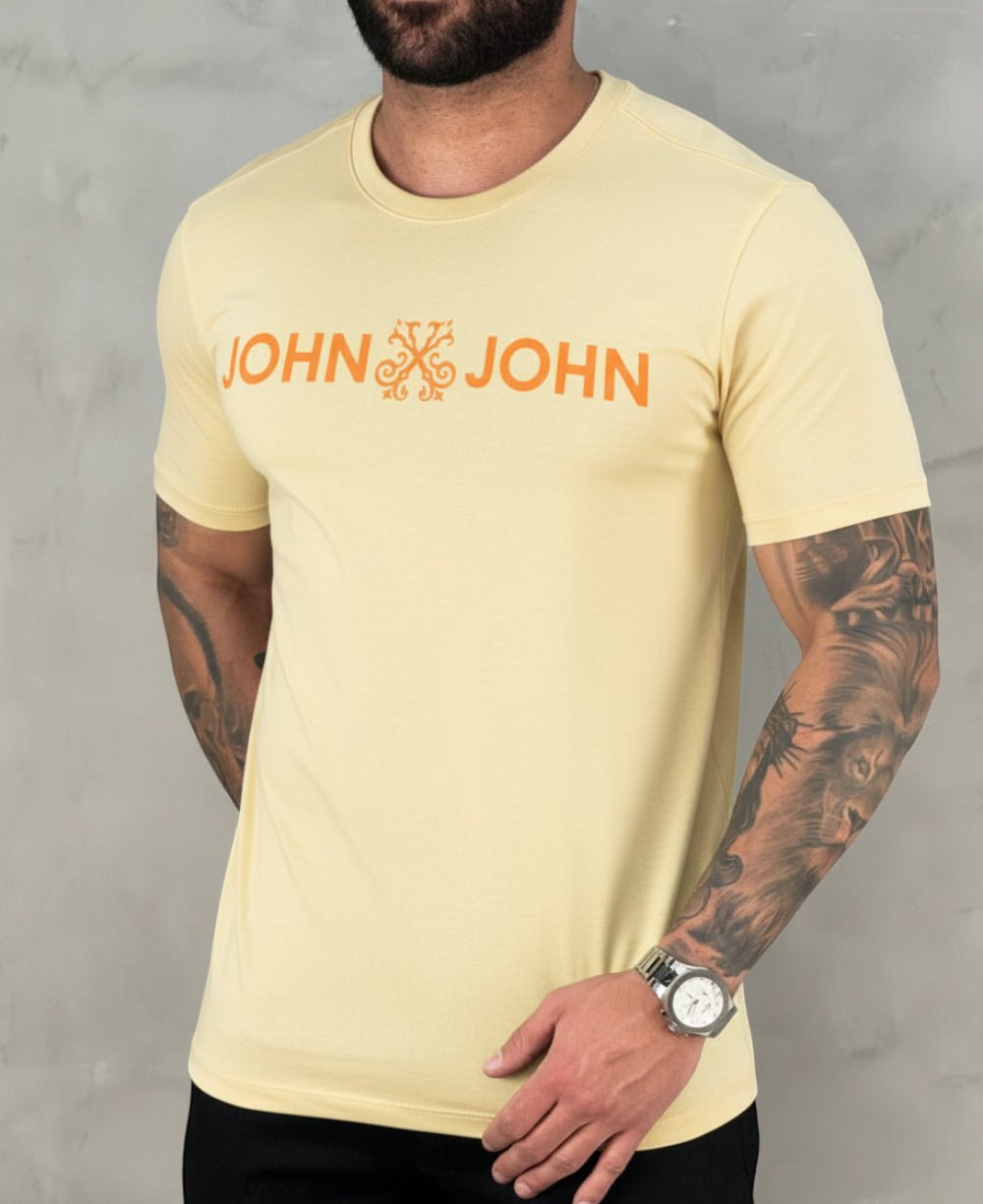 Camiseta Amarelo Claro Masculina JJ - John John