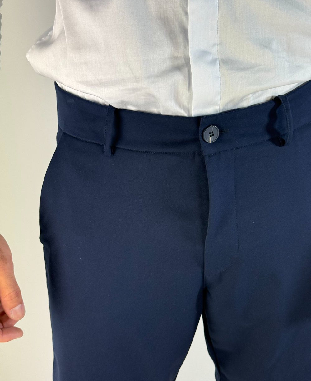 Bermuda Alfaiataria Pima Azul Masculino - Visual Jeans