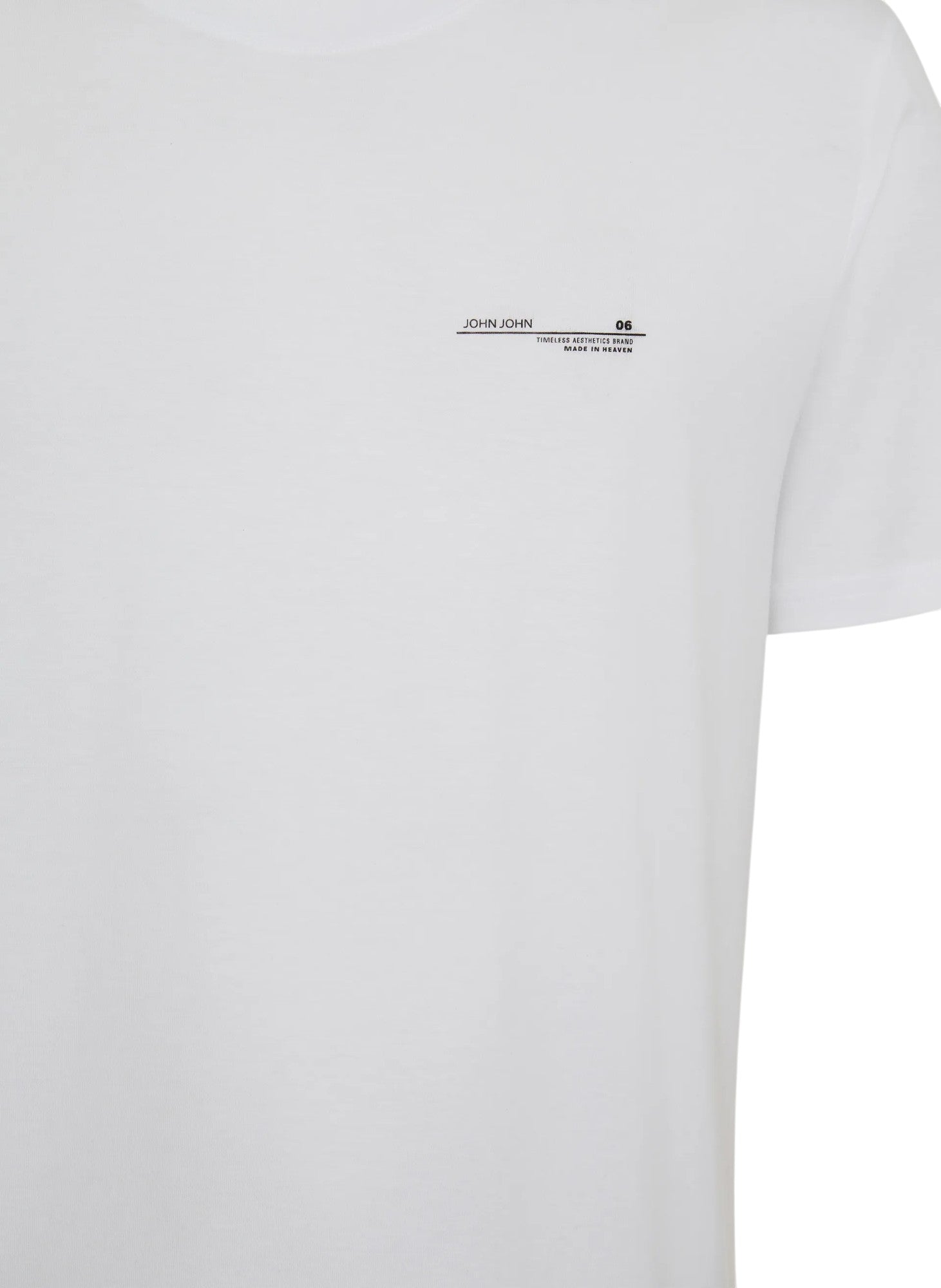 Camiseta Regular Fit Timeless Brand White - John John