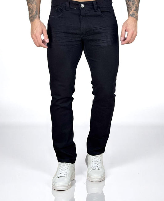 Calça Skinny Preto Masculina com Lycra - Keep Work