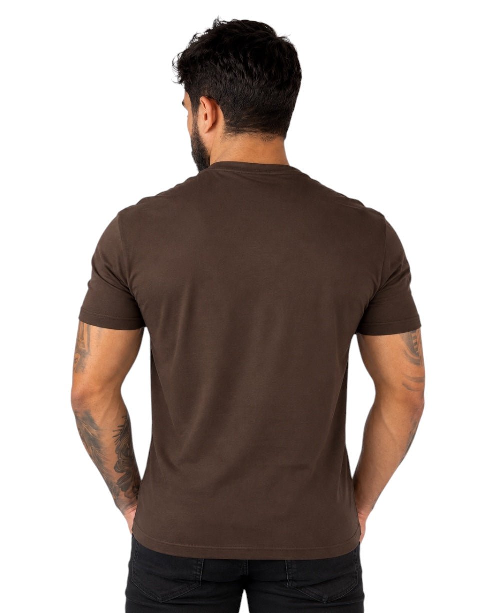 Camiseta Marrom Masculina Regular Fit - John John