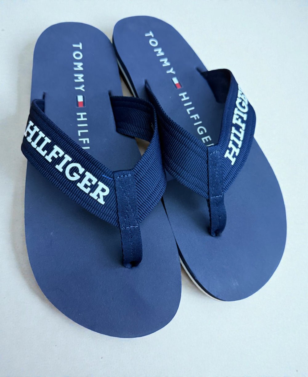 Chinelo Azul Masculino Monotype Beach Sandal - Tommy Hilfiger