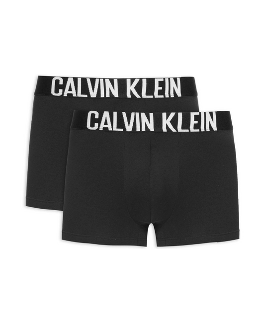 Kit 2 Cueca Preta Intense Power Cotton - Calvin Klein