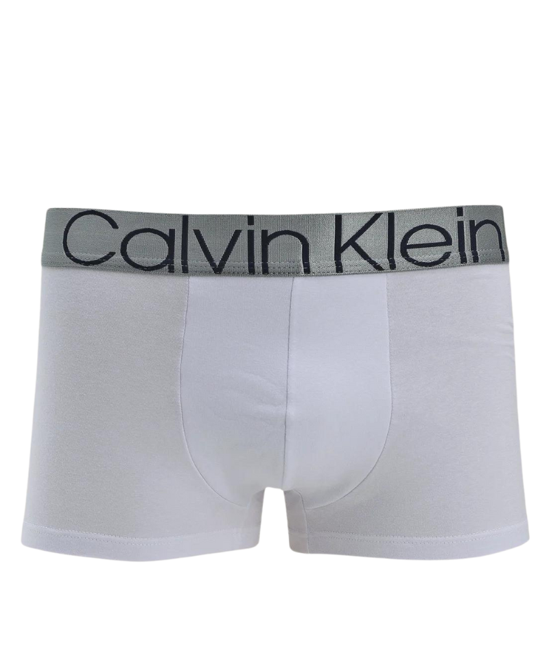 Cueca Box Branca Underwear Cotton - Calvin Klein