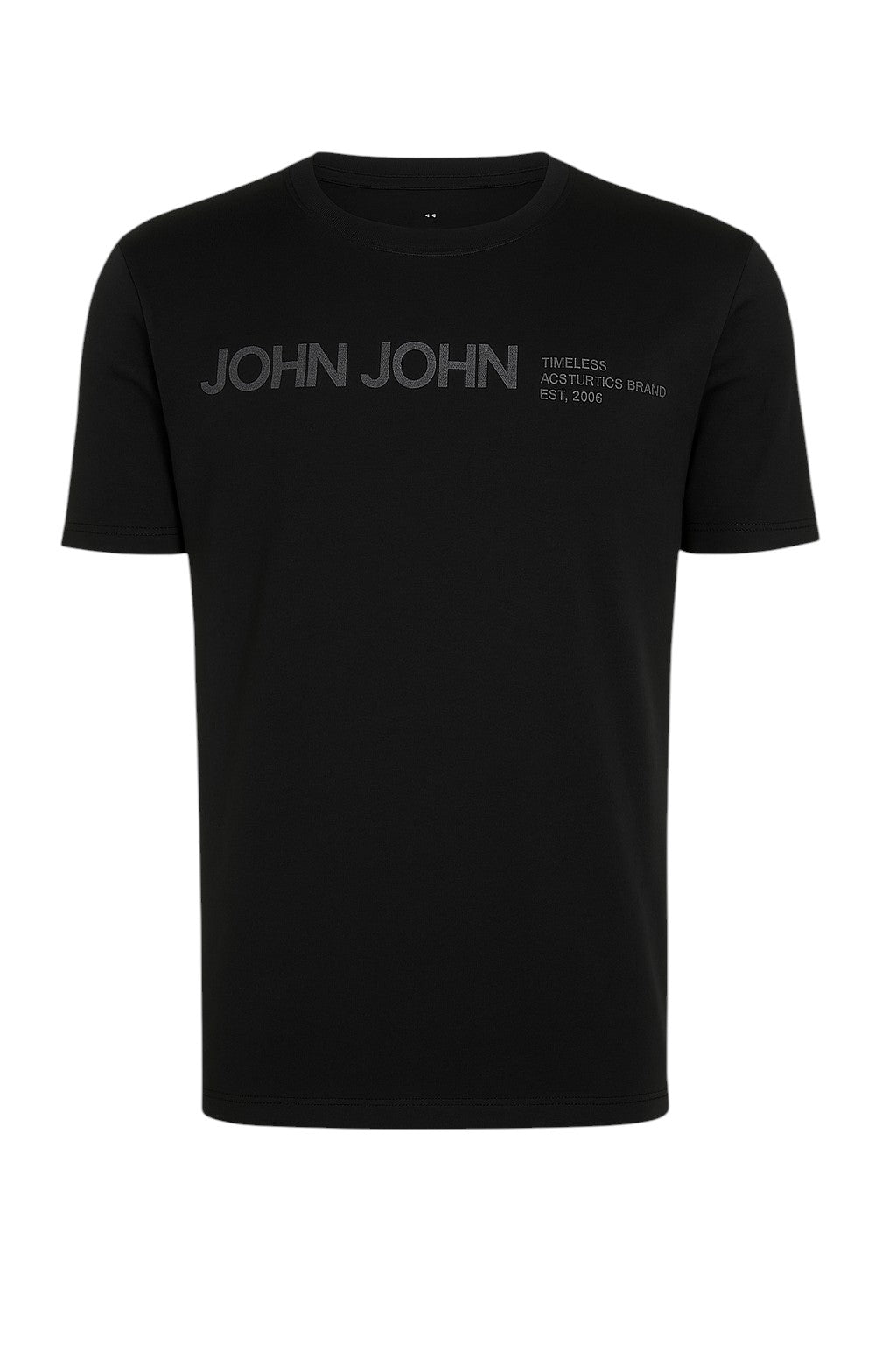 Camiseta T -Shirt Timeless Masculina Preto - John John