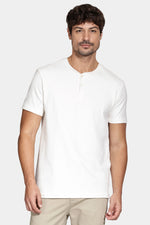 Camiseta Manga Curta Malha Portuguesa Tricot Off White