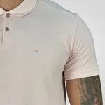 Camisa Polo Rosa Médio Masculina Liquid Touch - Calvin Klein