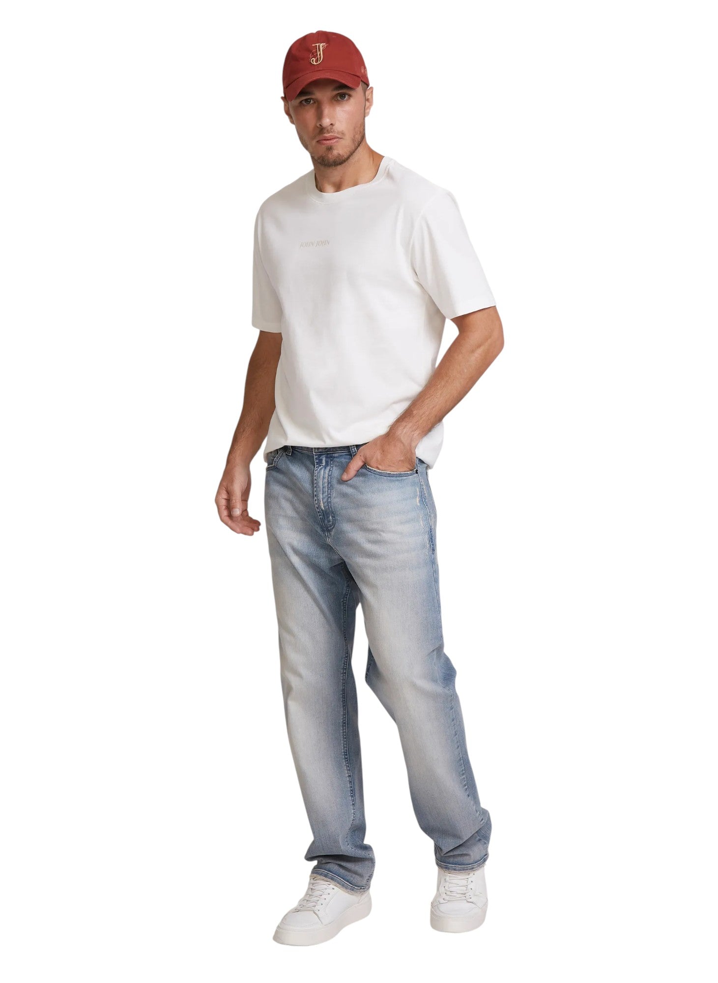 Camiseta T -Shirt RG Clean White Masculina - John John