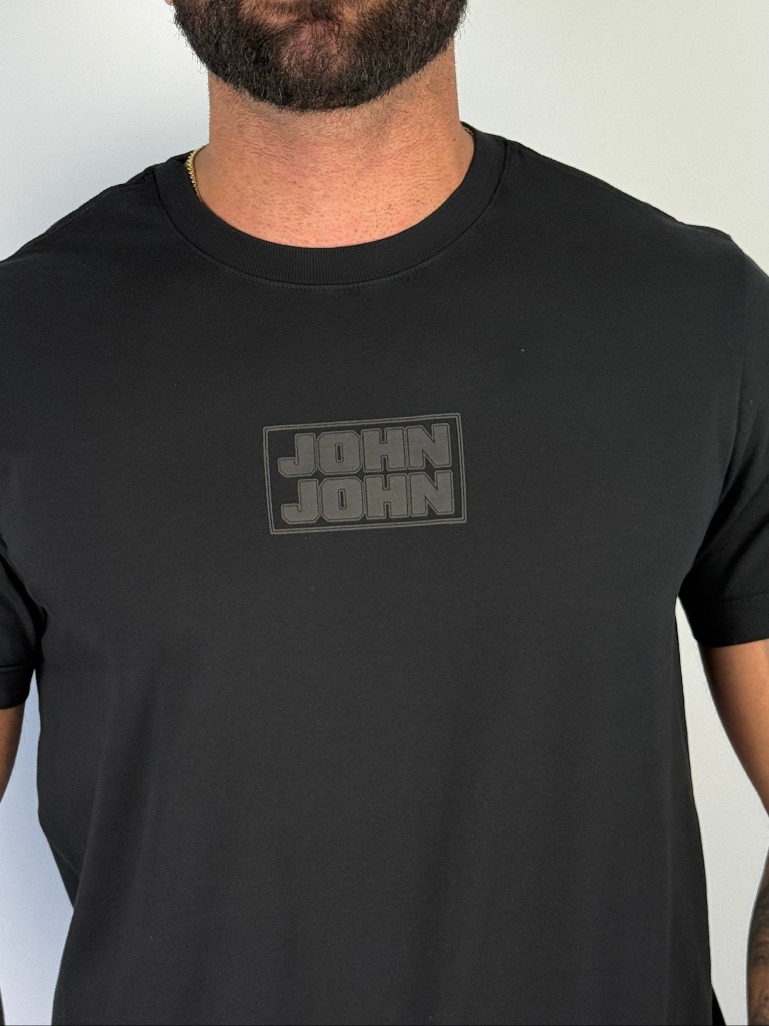 Camiseta T-Shirt Sl Square Preto - John John