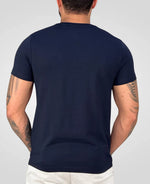 Kit 2 Camisetas Azul Marinho e Preto Masculino Pima - Tommy Hilfiger