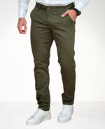 Calça Alfaiataria Verde Militar Masculina Slim - Paladho´s