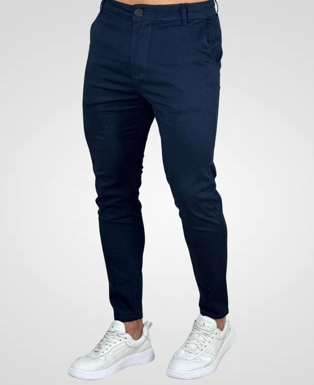Calça Alfaiataria Azul Masculina Super Skinny - Codi Jeans