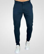 Calça Alfaiataria Azul Escura Masculina Skinny - Jay Jones
