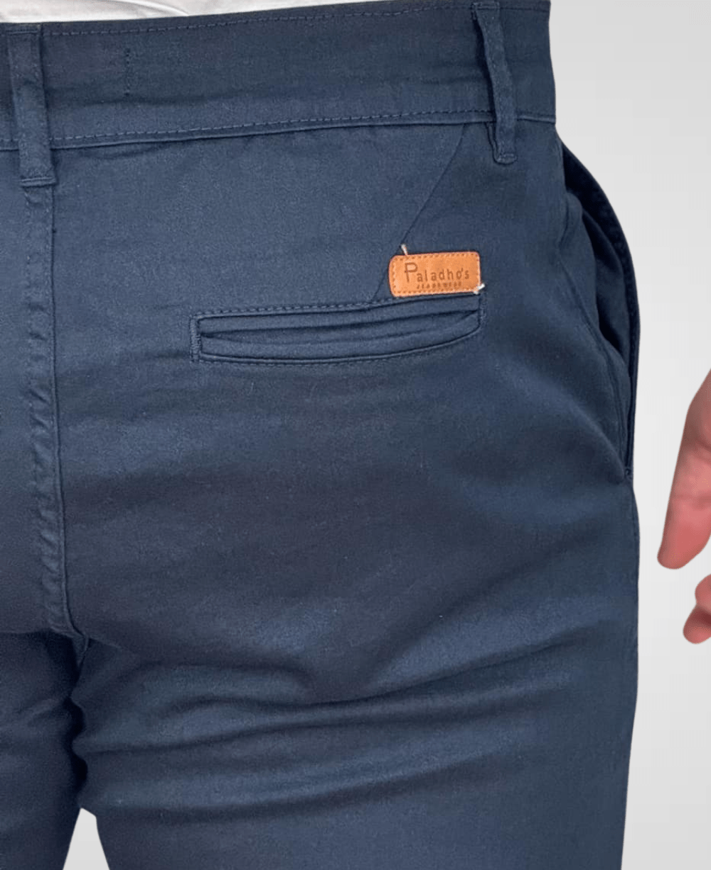 Calça Alfaiataria Azul Marinho Masculina Slim  - Paladho´s Jeans Wear