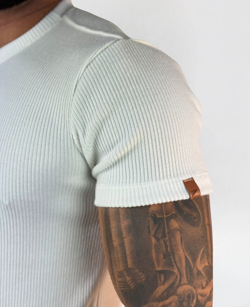 Camiseta Manga Curta Off White Masculina Canelada - Paladho's Jeans Wear