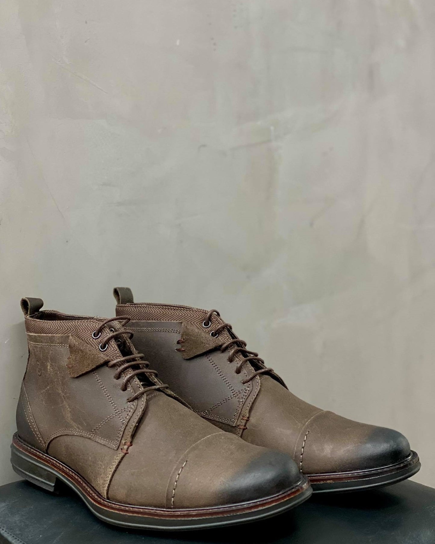 Bota Masculino Bullskin Azeitona - Anatomicgel