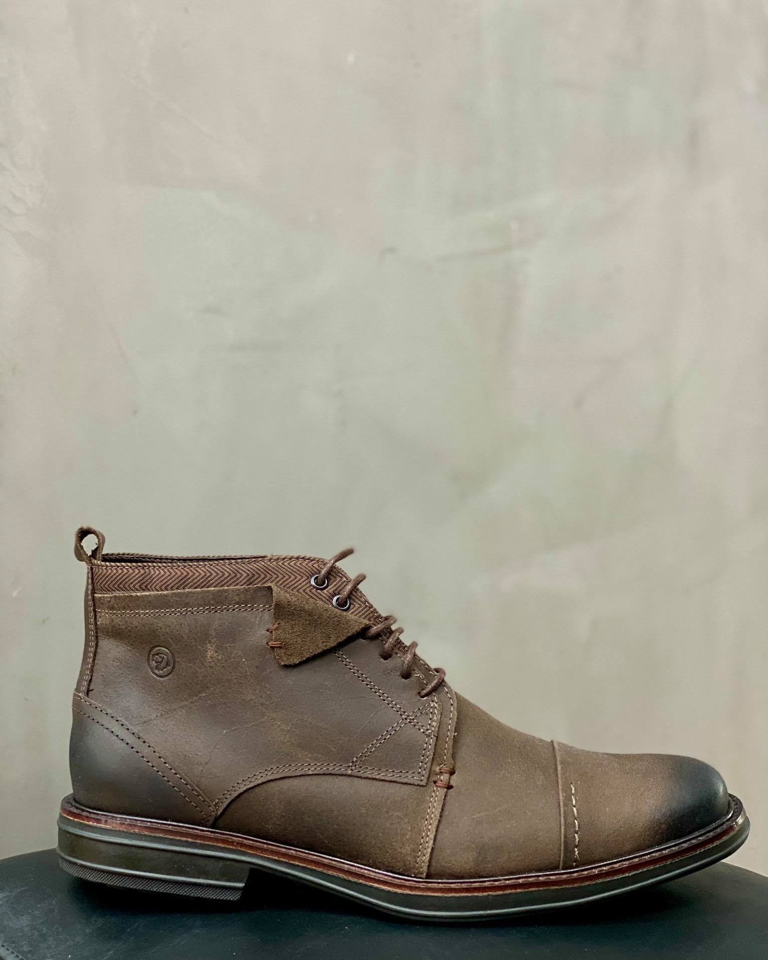 Bota Masculino Bullskin Azeitona - Anatomicgel