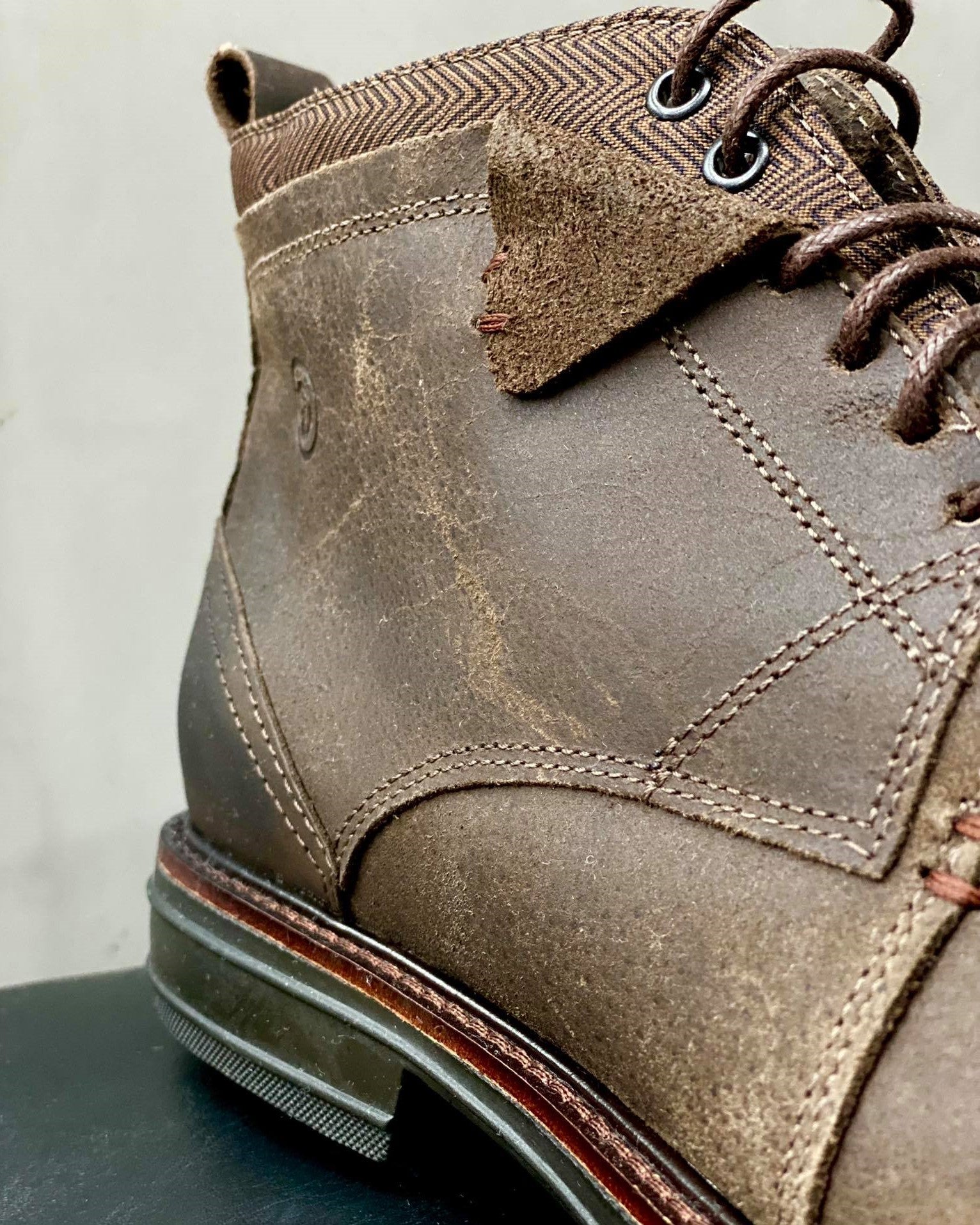 Bota Masculino Bullskin Azeitona - Anatomicgel